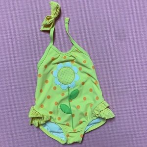 Gymboree size 3-6 months halter style swim suit